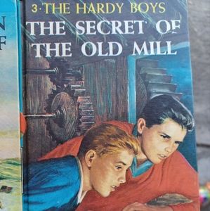 Hardy Boys hard cover books 1,2,3